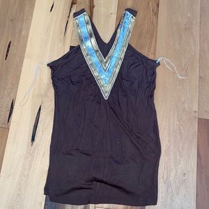 LIKE NEW - REALITEE SEQUIN BLOUSE - WOMENS MEDIUM